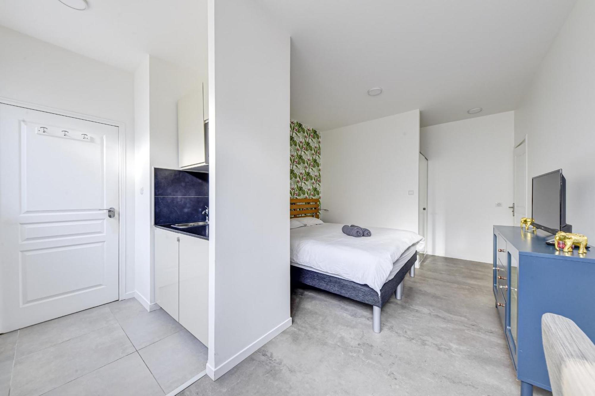 Lovely Studio For 2 Near The Seine Parijs Buitenkant foto