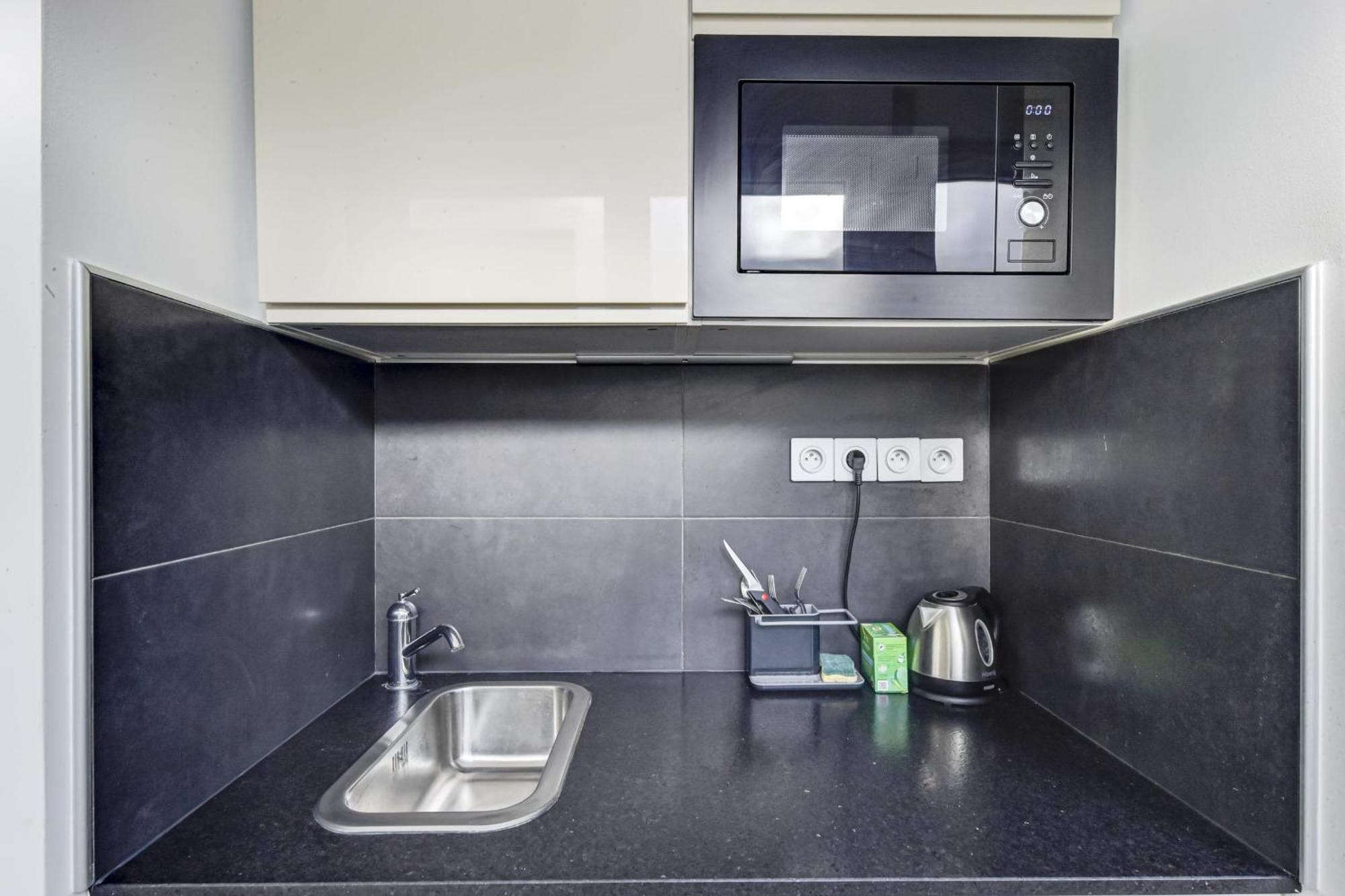 Lovely Studio For 2 Near The Seine Parijs Buitenkant foto