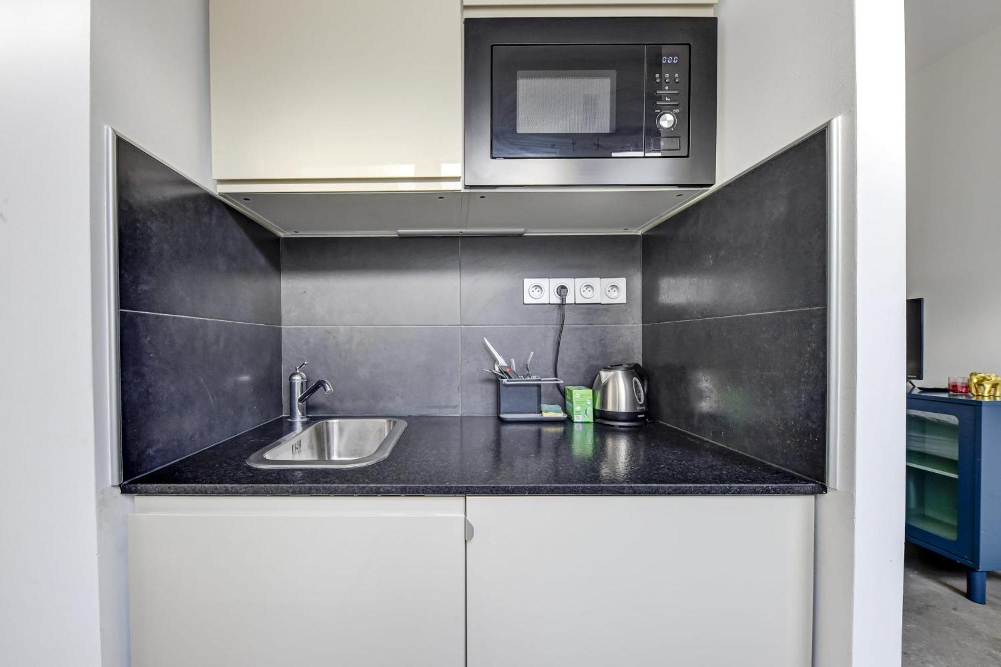 Lovely Studio For 2 Near The Seine Parijs Buitenkant foto